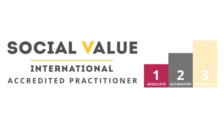 Logotipo de Social Value International — Accredited Practitioner (Nivel 2)